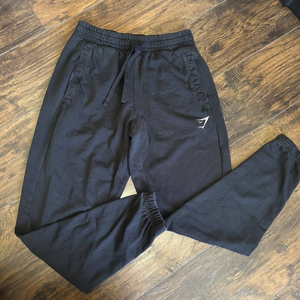 Gymshark Men’s Essential Oversized Joggers in Black Size Medium